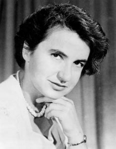 The famous English scientist Rosalind Franklin
