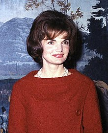 First lady Jacqueline Kennedy