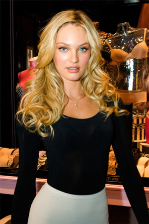 The supermodel Candice Swanepoel