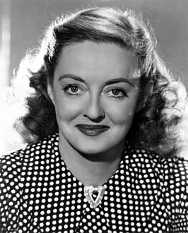 The famous actress Bette Davis