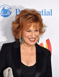 Joy Behar the American actress and comedian